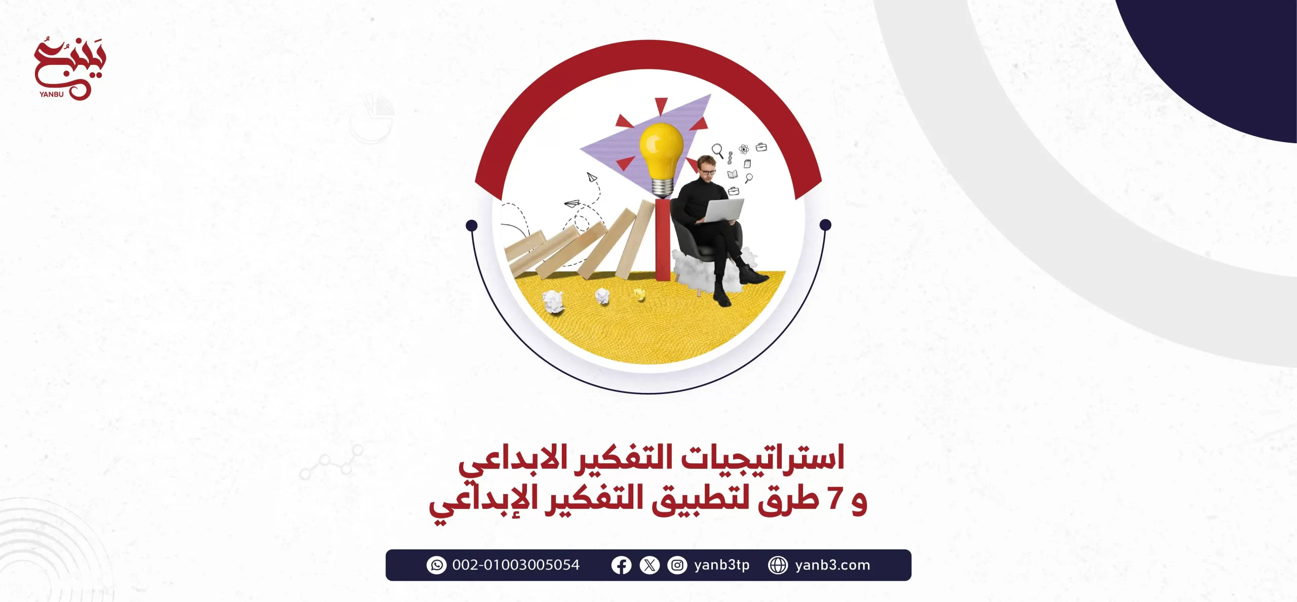 استراتيجيات التفكير الابداعي و 7 طرق لتطبيق التفكير الإبداعي